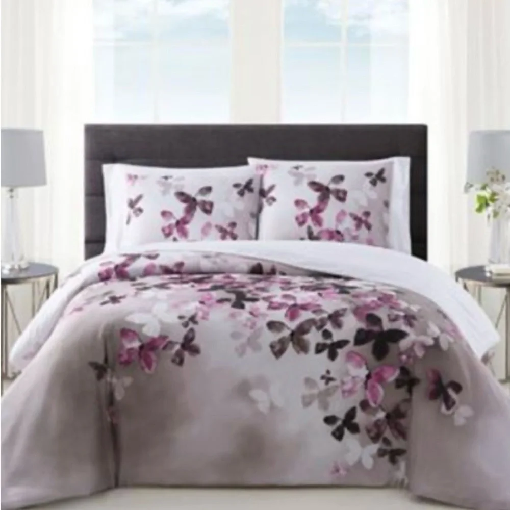 Vince Camuto Lissara 3 Piece Duvet Cover Set Queen